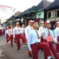 Lomba Baris - Berbaris di Tapus Berlangsung Meriah, Masing-masing Regu Ada Yel-yel