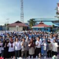 OJK Bengkulu dan BaBe Cabang Muara Aman Sosialisasi Edukasi Keuangan di SMP I Lebong